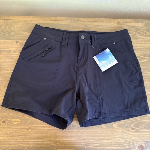 Willit Womens 8 Navy Blue UPF 50+ Sun Protection Casual Shorts - Picture 1 of 7